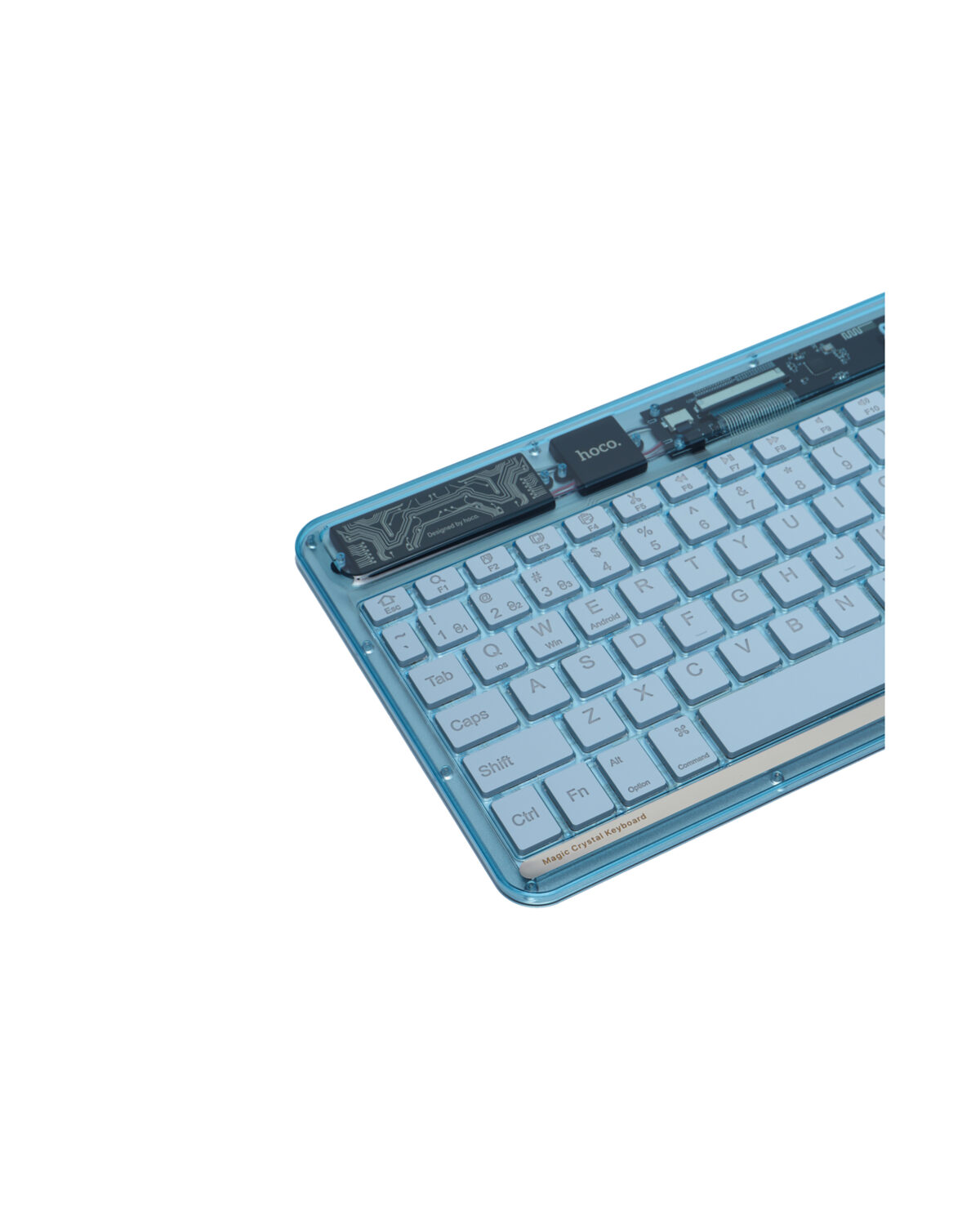 Hoco Wireless Keyboard-Blue